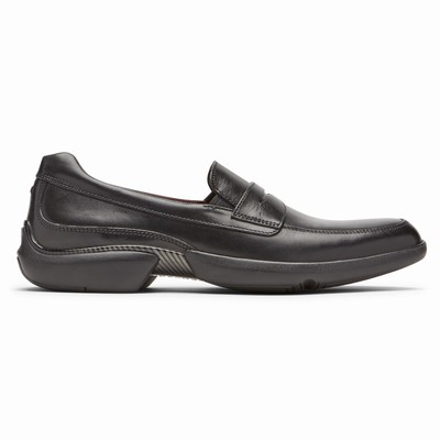 Rockport Total Motion Advance Penny Freizeitschuhe Herren Schwarz GEJ-891743